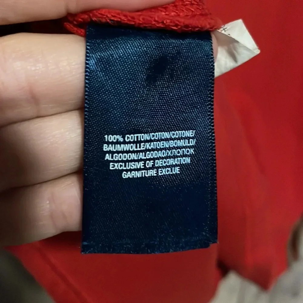 Ralph Lauren Red Polo Shirt